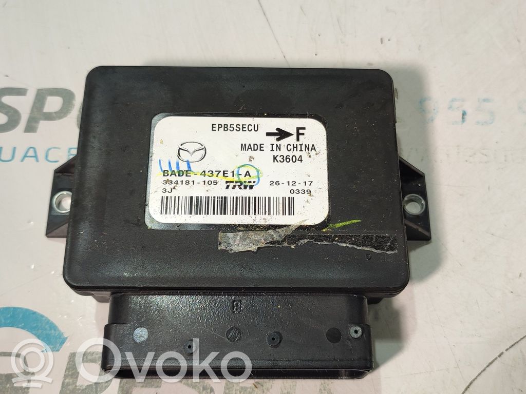 Mazda CX-3 Other control units/modules 