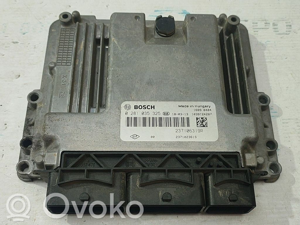 Renault Clio IV Engine control unit/module 