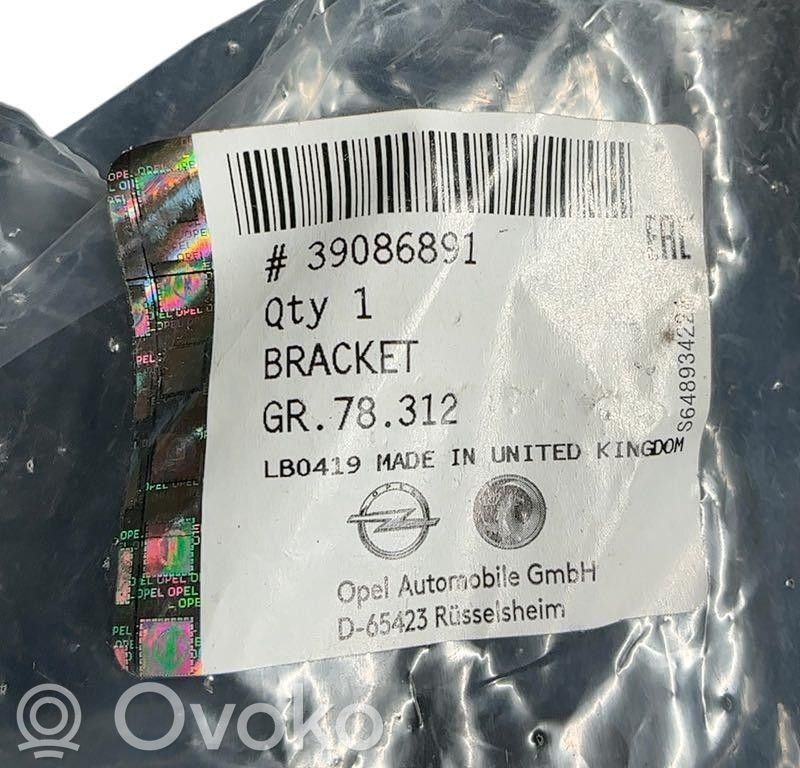 Opel Astra K Paraurti anteriore 