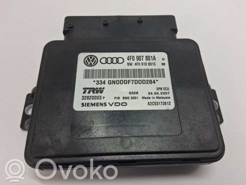 Module de commande de frein à main   4F0907801A,4F0907801A