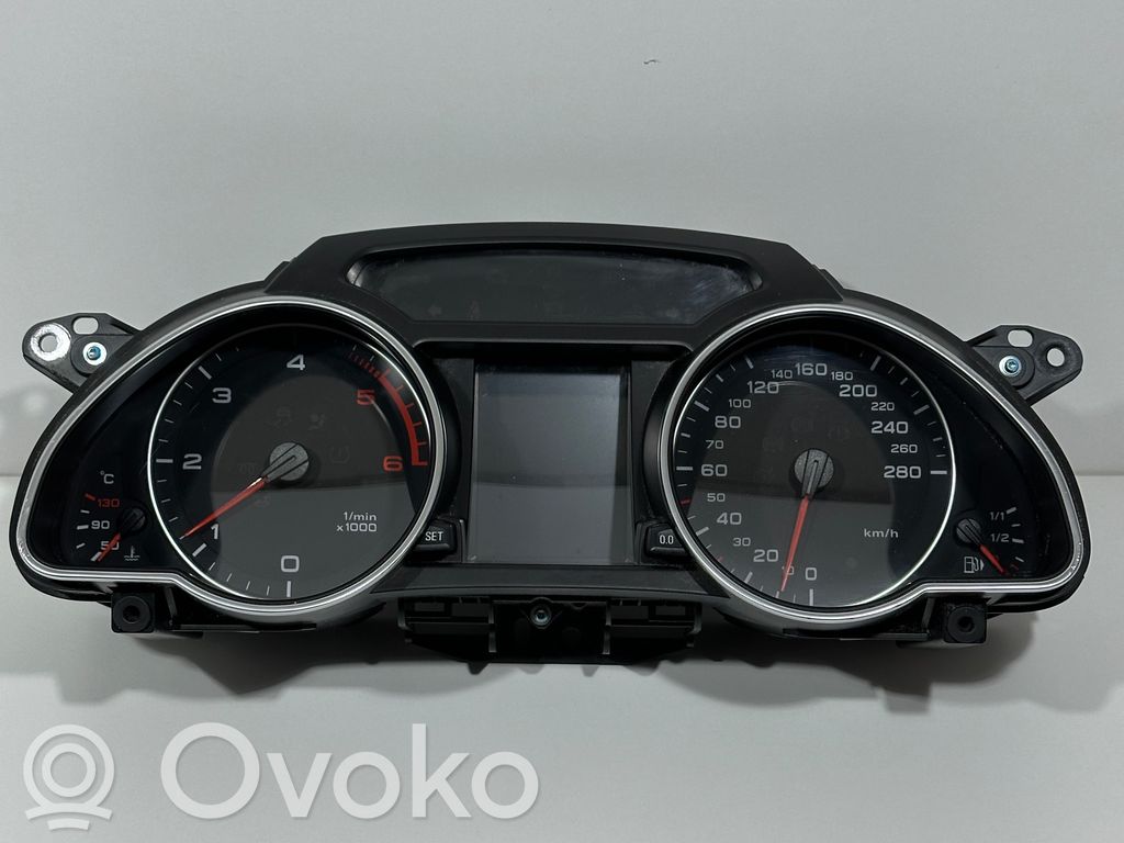 Audi A5 8T 8F Nopeusmittari (mittaristo) 