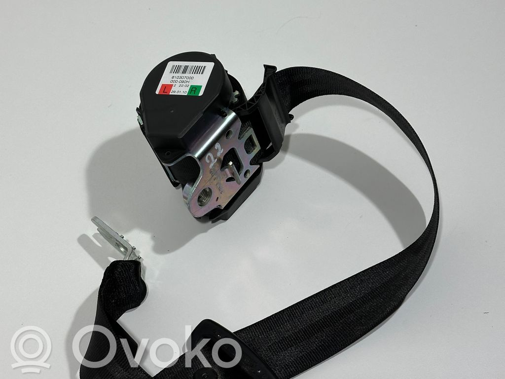 Audi A5 8T 8F Cinturón trasero 