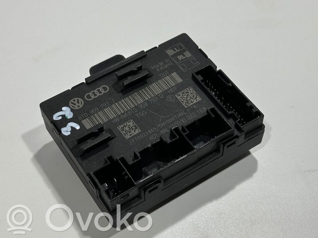 Audi A5 8T 8F Unité de commande module de porte 
