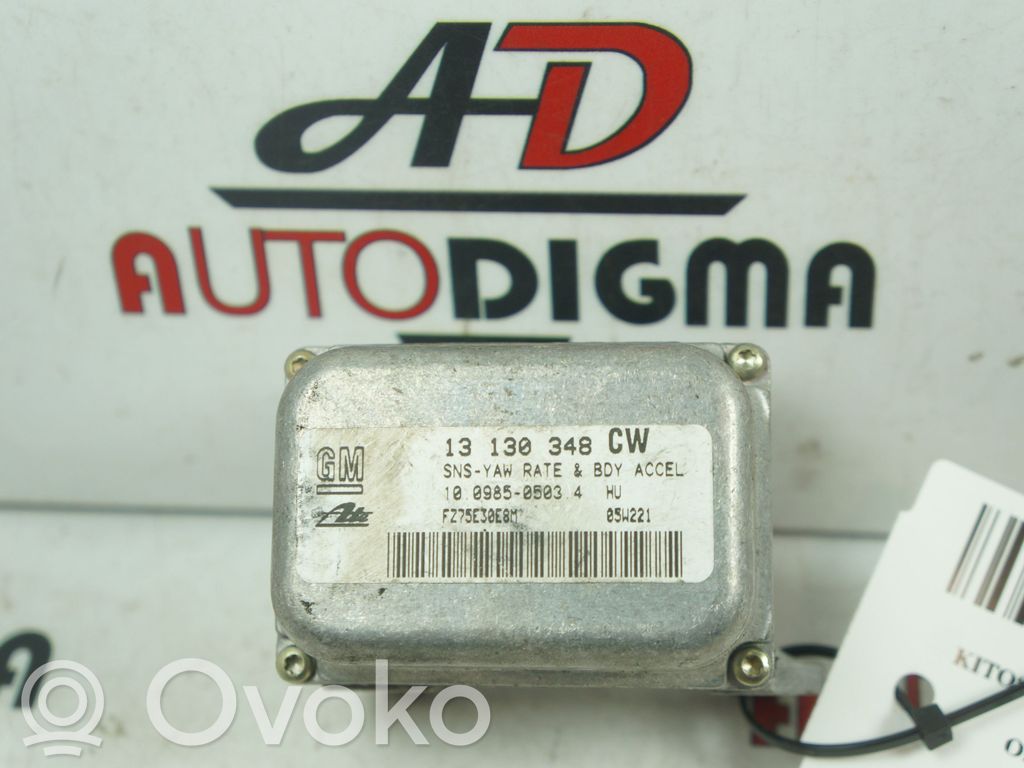 Opel Zafira B ESP acceleration yaw rate sensor 