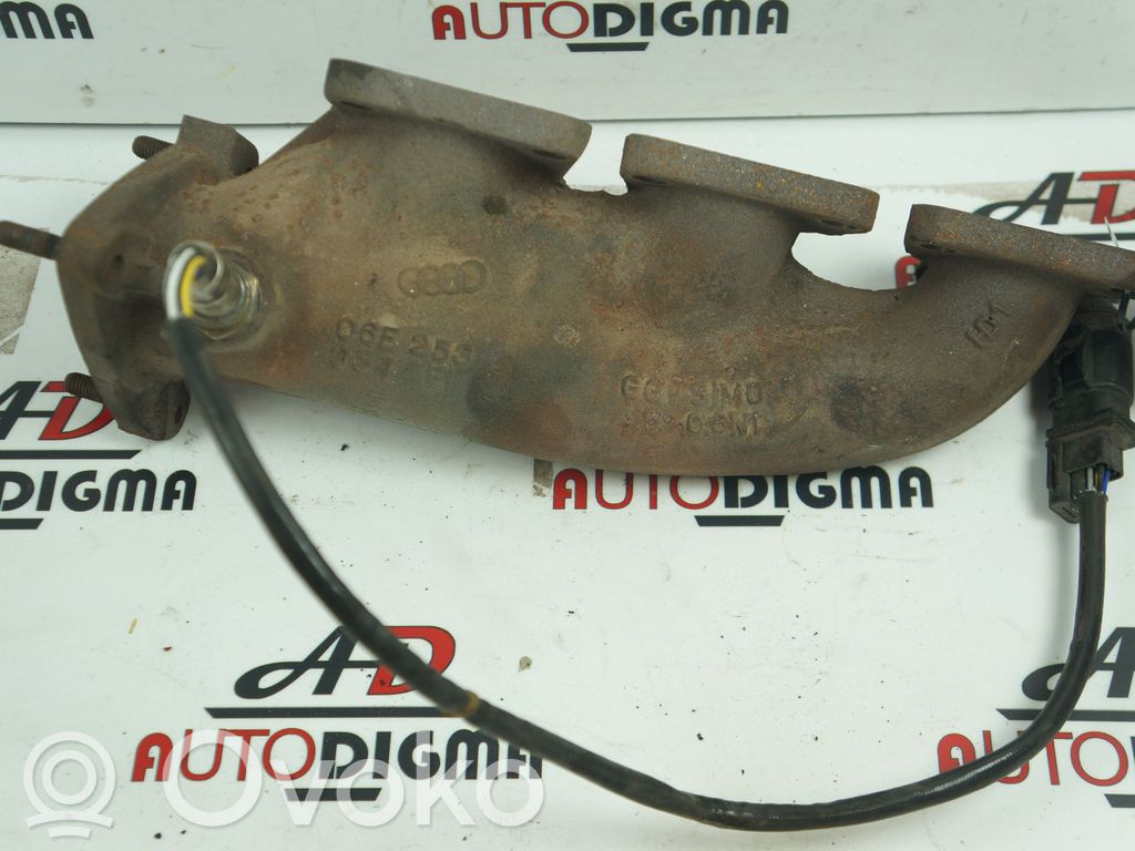 Audi A6 S6 C6 4F Colector de escape 