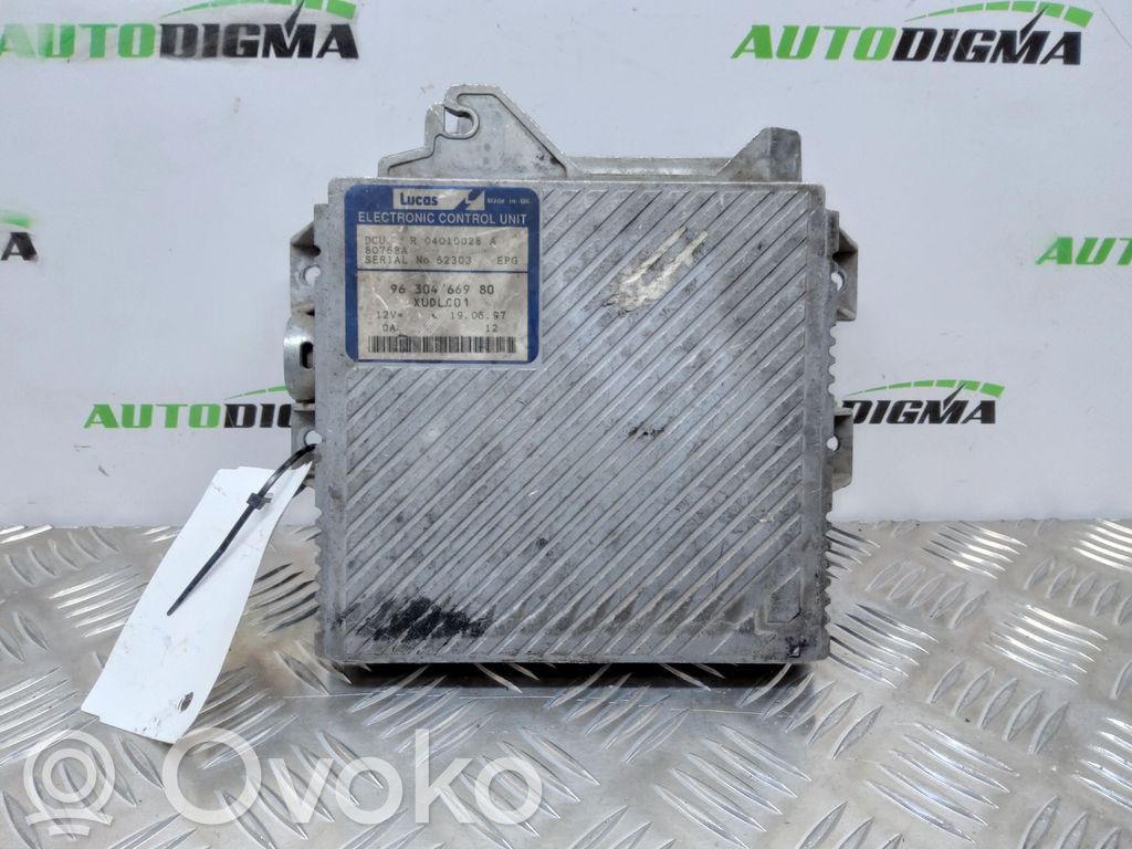 Peugeot 406 Engine control unit/module 