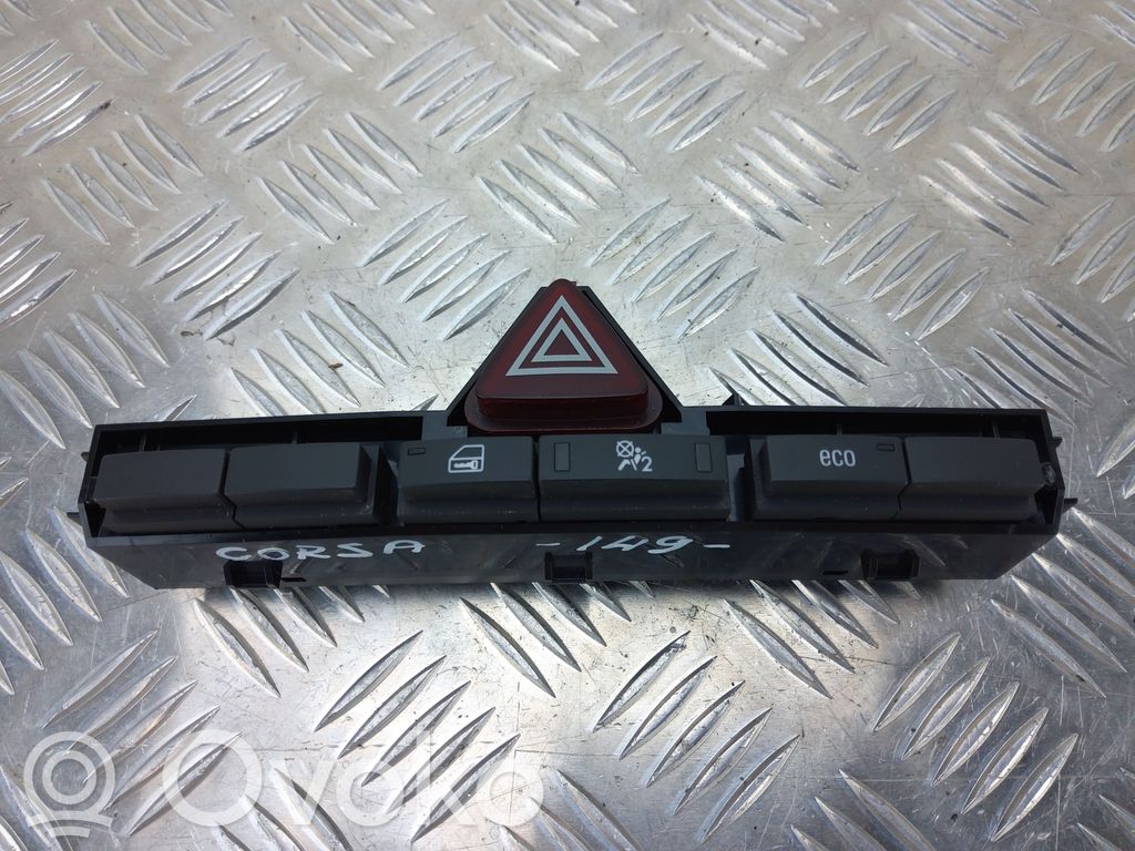 Opel Corsa D Hazard light switch 