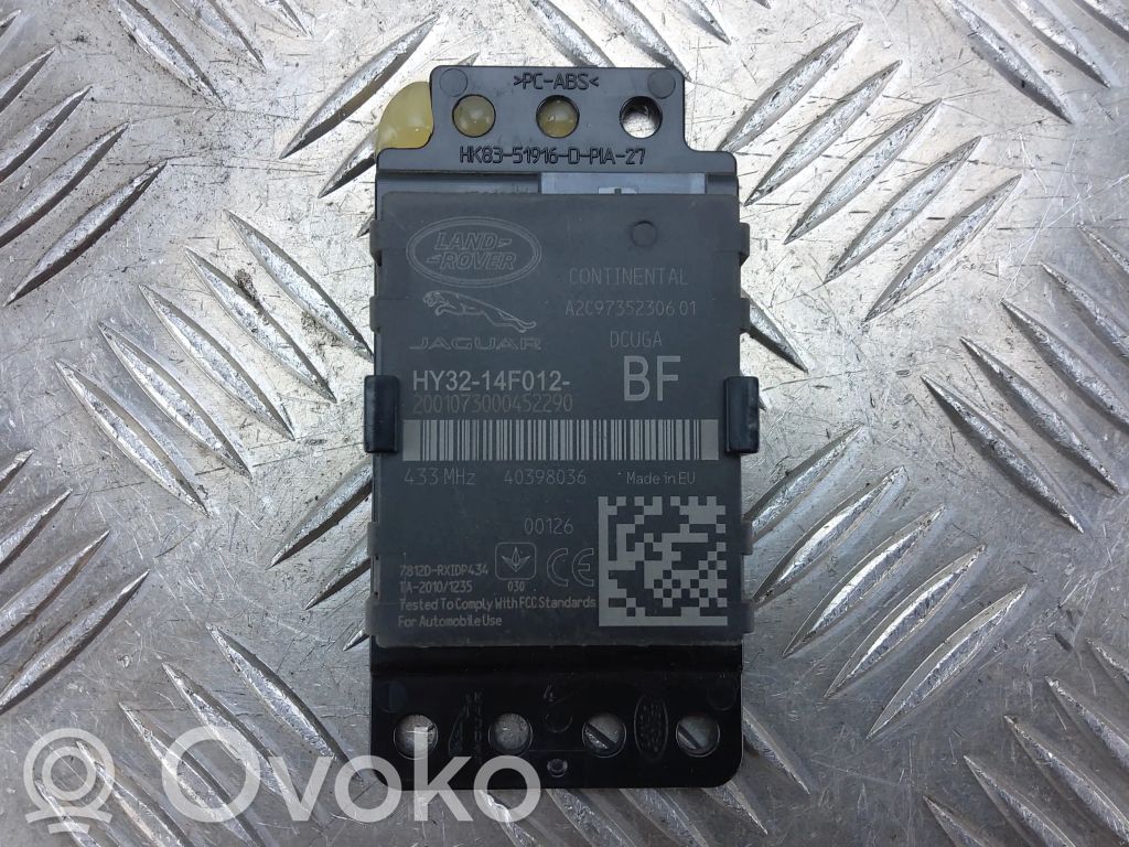 Land Rover Evoque II Sterownik / Moduł kontroli ciśnienia w oponach 