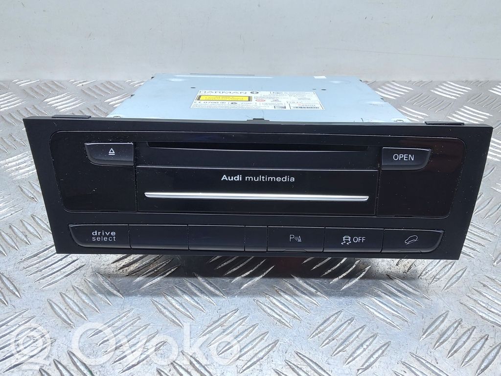 Audi Q5 SQ5 8R Unidad delantera de radio/CD/DVD/GPS 