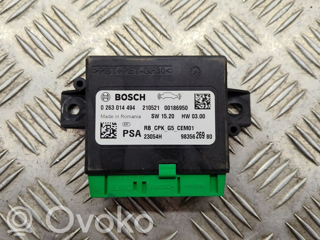Peugeot 3008 II Sterownik / Moduł parkowania PDC 
