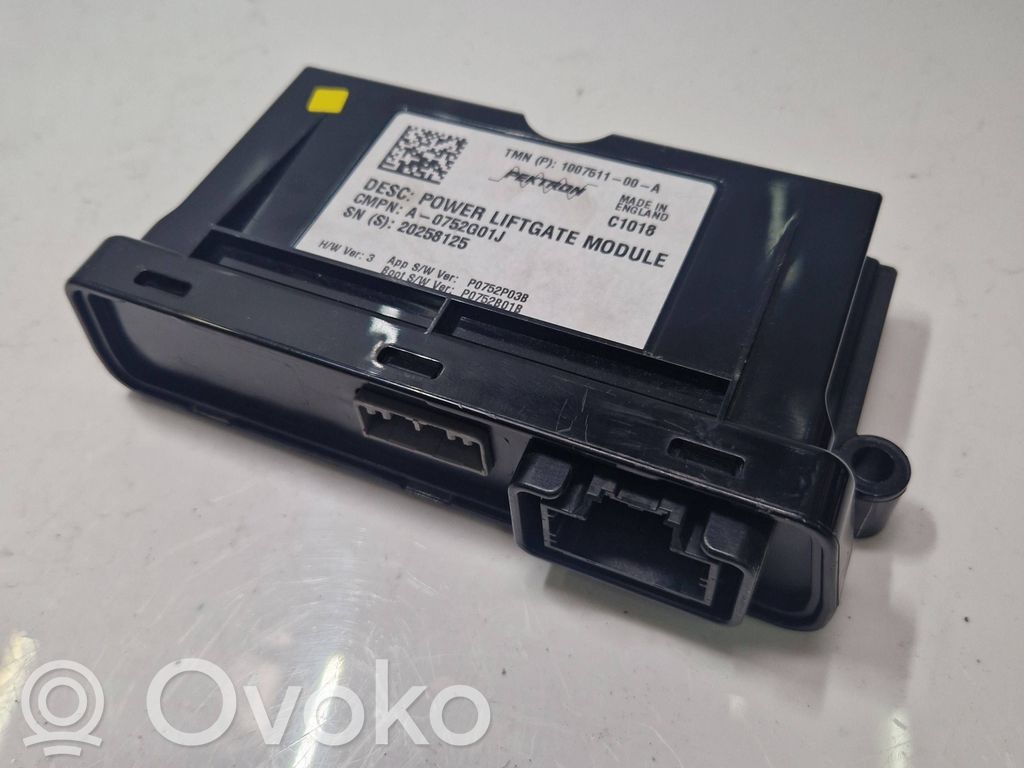 Tailgate/trunk control unit/module   100751100A,P0752P03B,20258125,A0752G01J