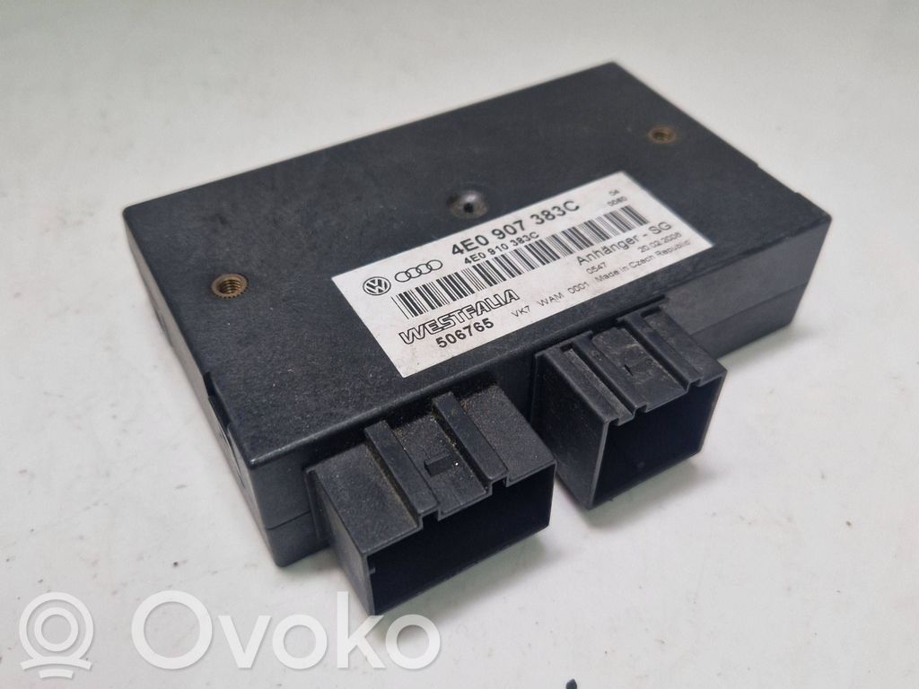 Tow bar trailer control unit/module   4E0907383C,4E0910383C,506765