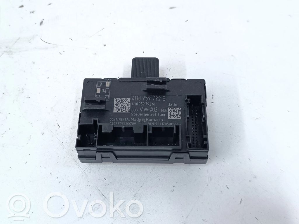 Unité de commande module de porte   4H0959792S
