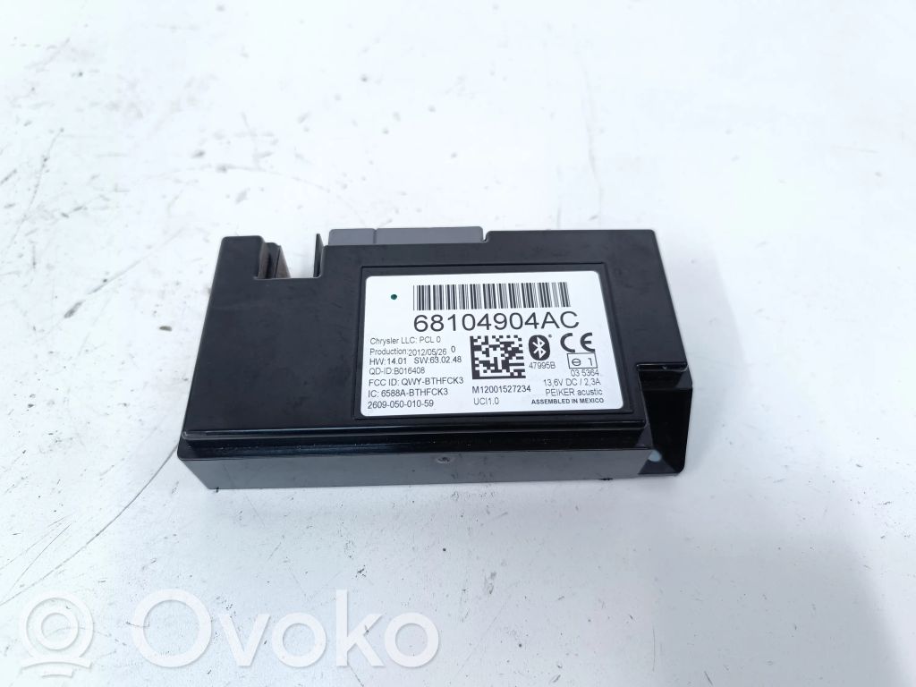 Chrysler Town & Country V Bluetooth control unit module 