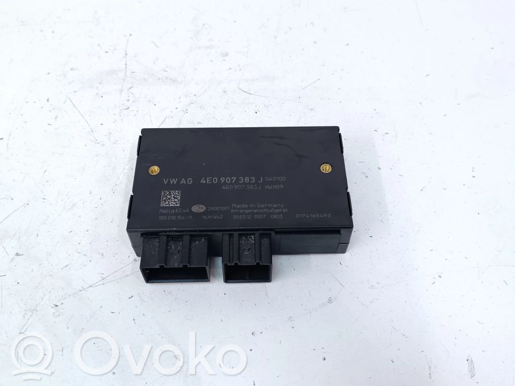 Audi Q7 4L Unitate/modul de comandă remorcă cu bară de tractare 