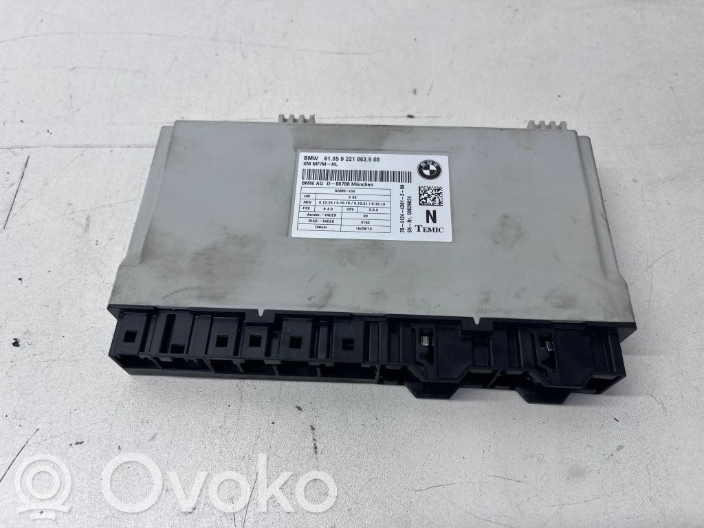 BMW X5M E70 Modul comandă scaune 