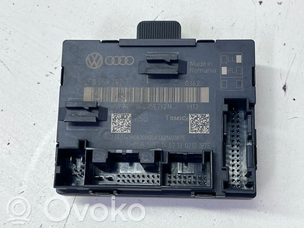 Audi Q7 4L Door control unit/module 