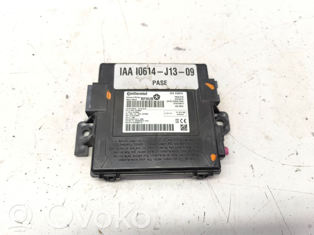 Dodge Durango III Keyless (KESSY) go control unit/module 