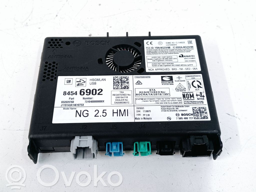 Buick Encore I GPS navigation control unit/module 