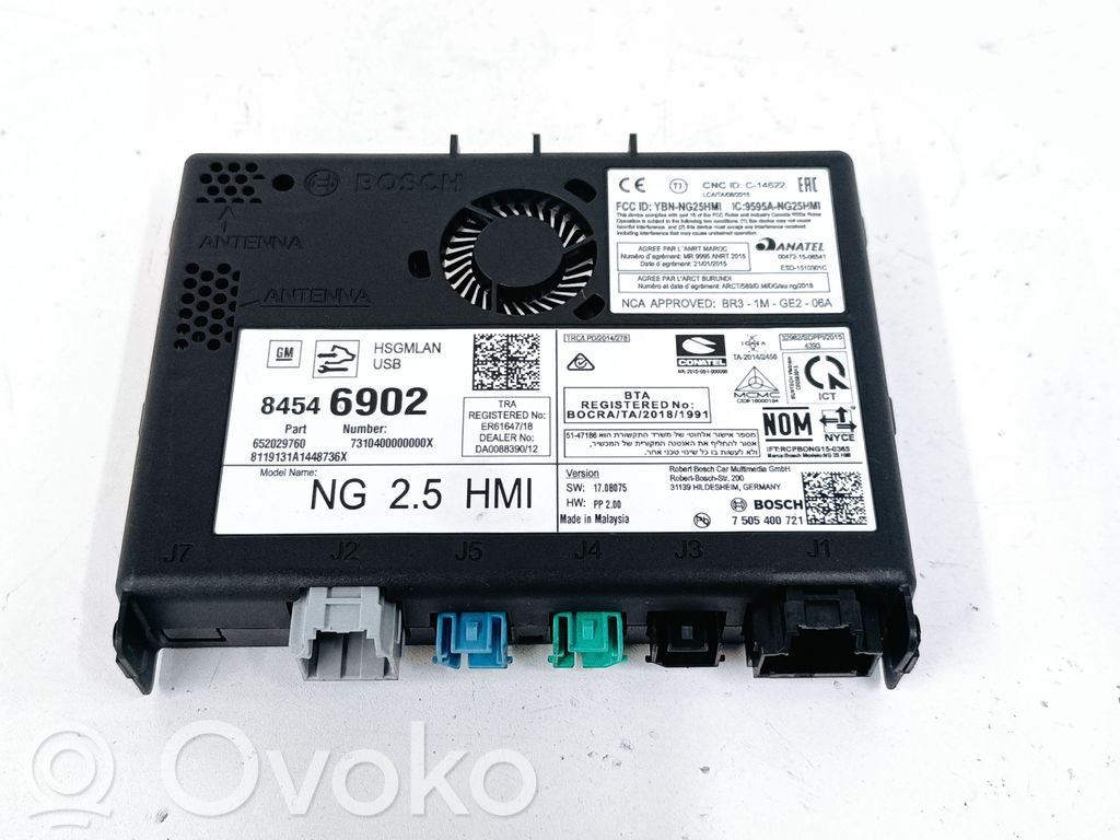 Buick Encore I GPS navigation control unit/module 