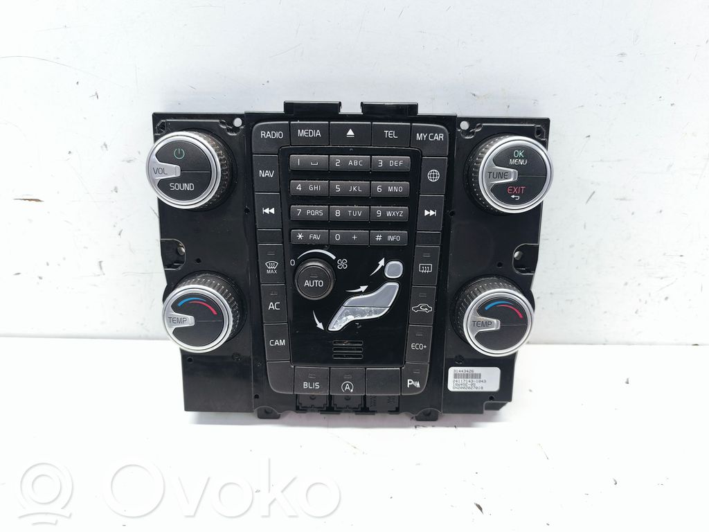 Volvo XC60 Climate control unit 