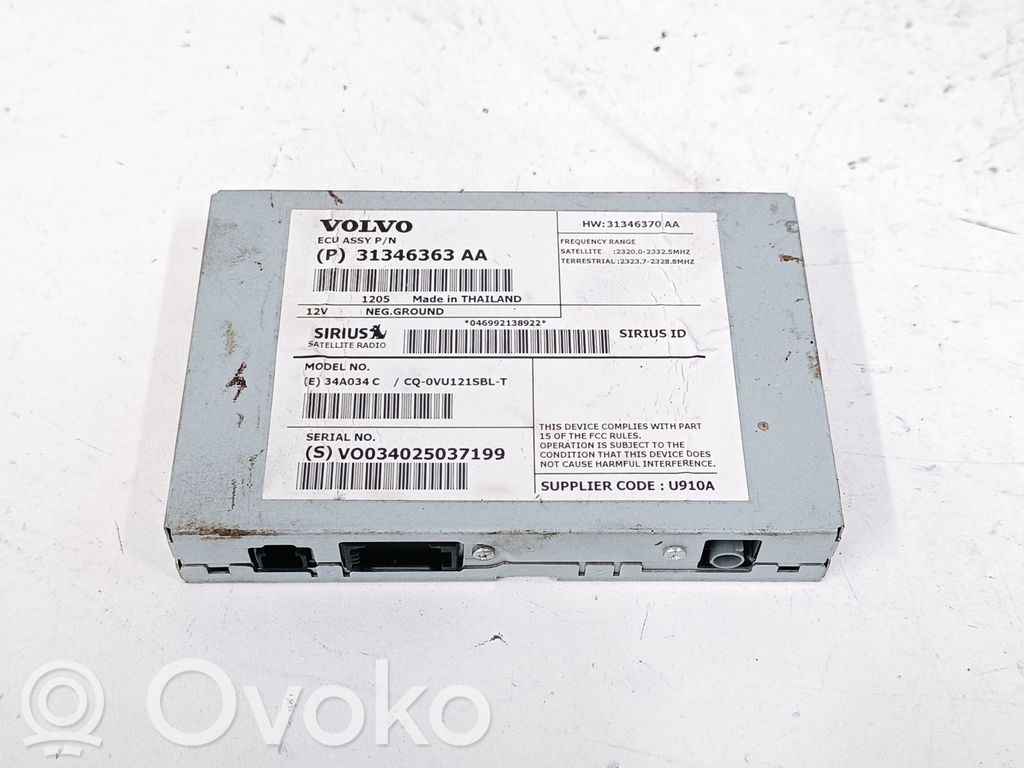 Volvo XC70 Antenos valdymo blokas 