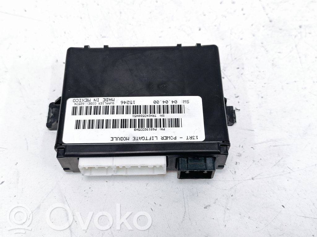 Tailgate/trunk control unit/module   P68192335AB,68192335AB