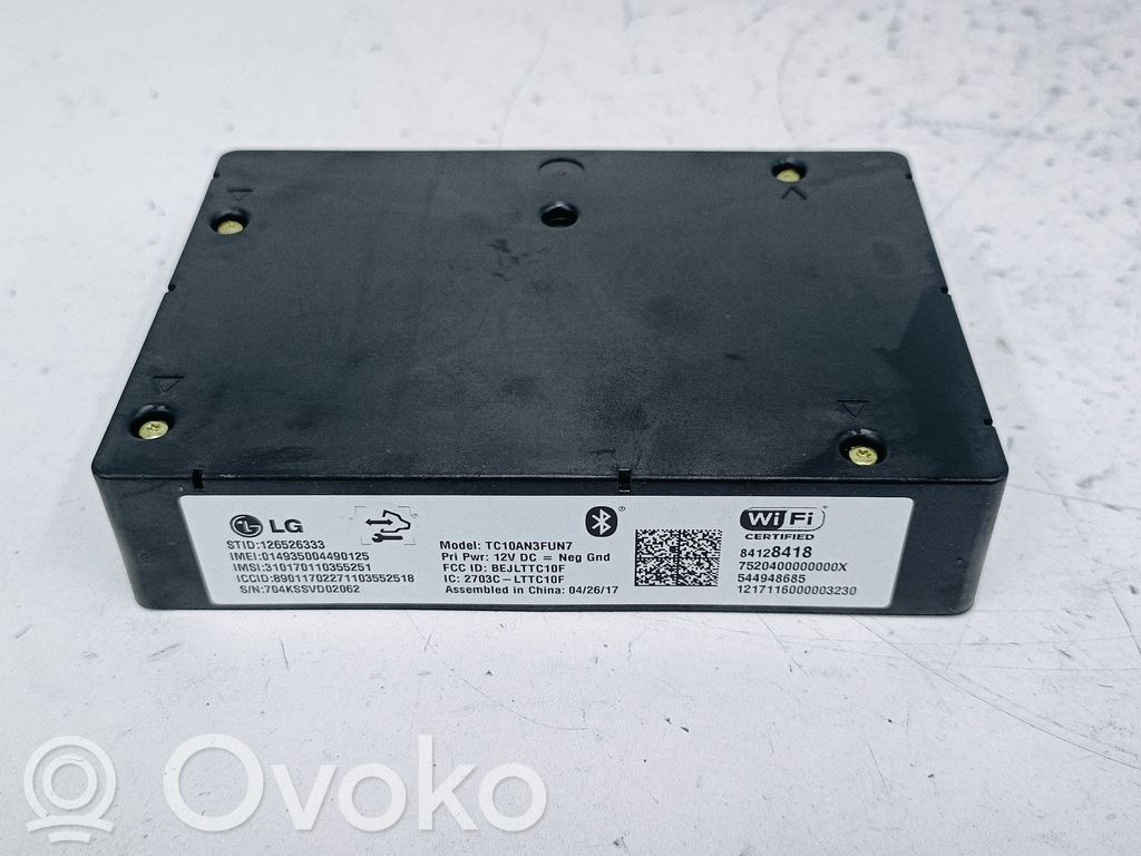 Buick Encore I Telefono valdymo blokas 