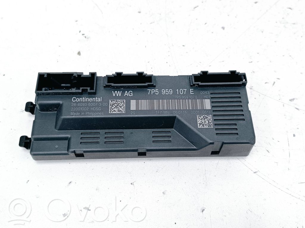 Unité de commande / module de hayon   7P5959107E
