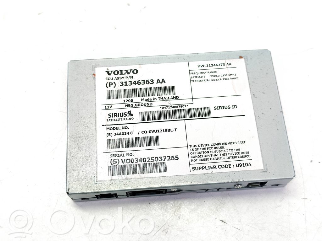 Volvo XC70 Antenos valdymo blokas 