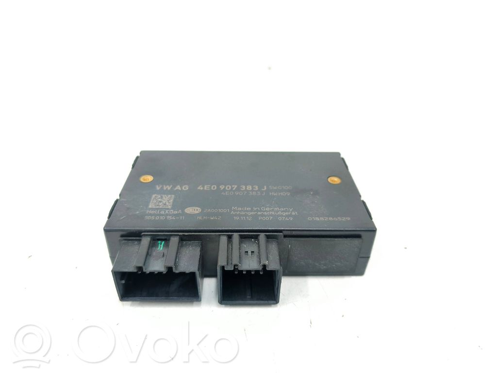 Audi Q7 4L Module de contrôle crochet de remorque 