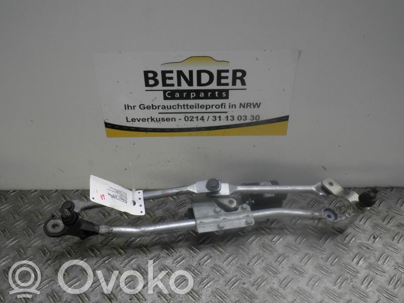 Front wiper linkage