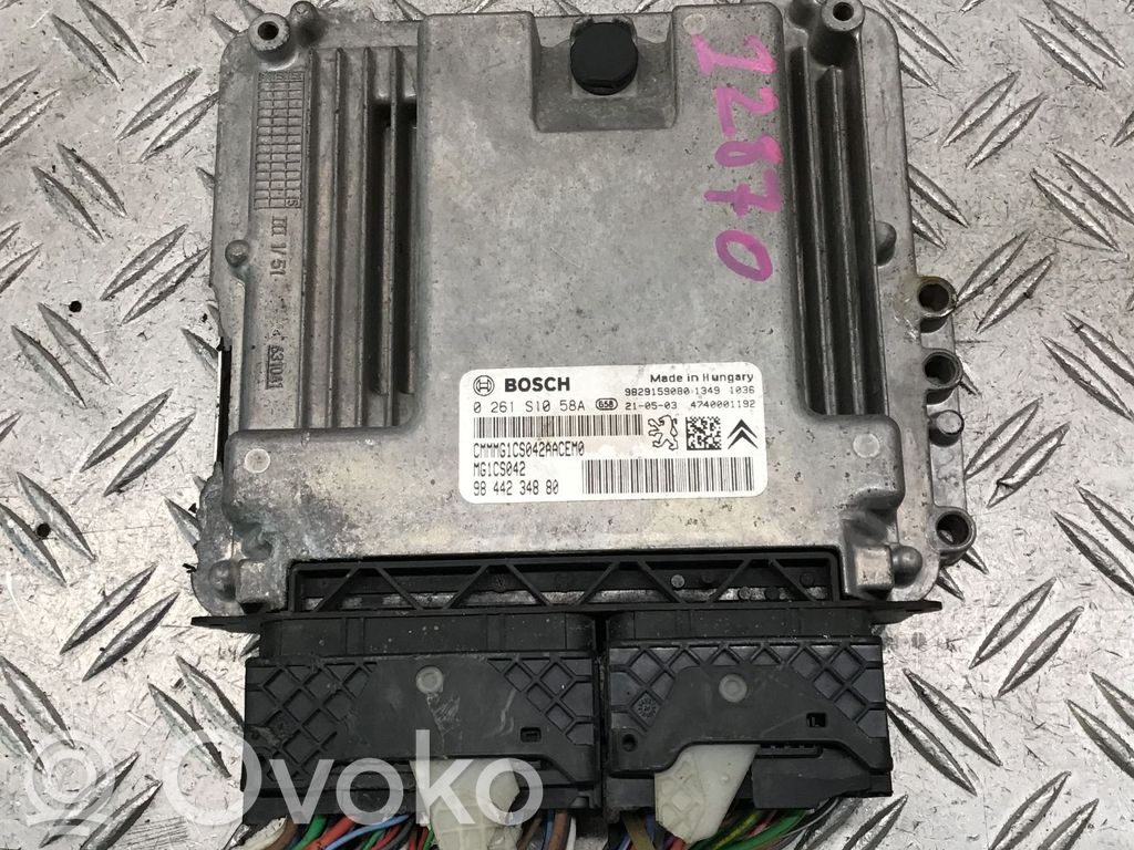 Peugeot 508 II Engine control unit/module 