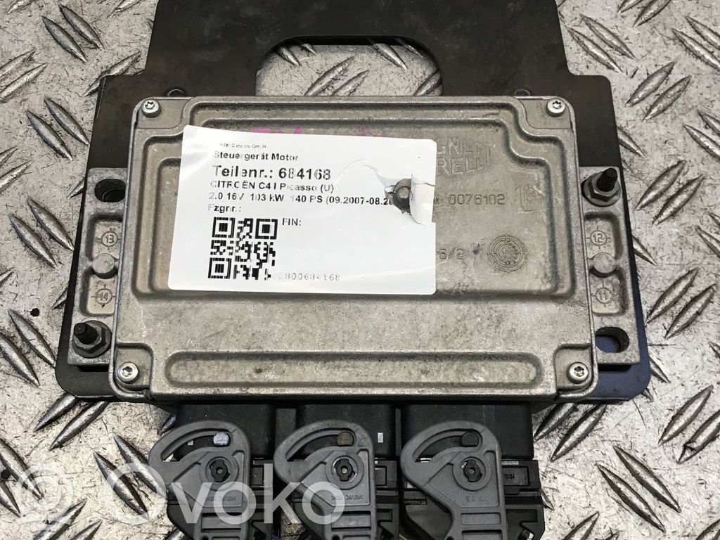 Citroen C4 I Picasso Engine control unit/module 