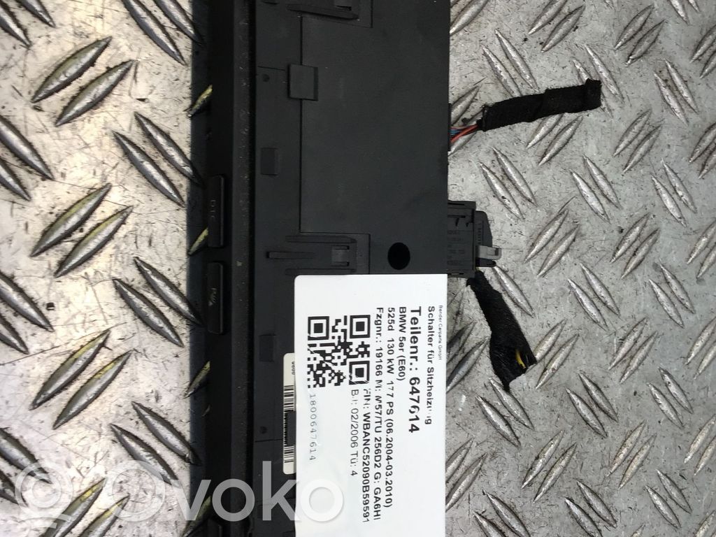 Sēdekļu apsildes slēdzis   6985750