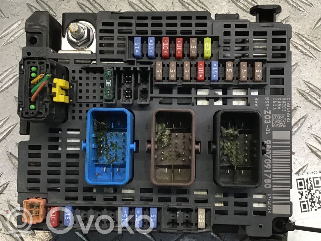 Citroen C4 II Picasso Módulo de fusible 