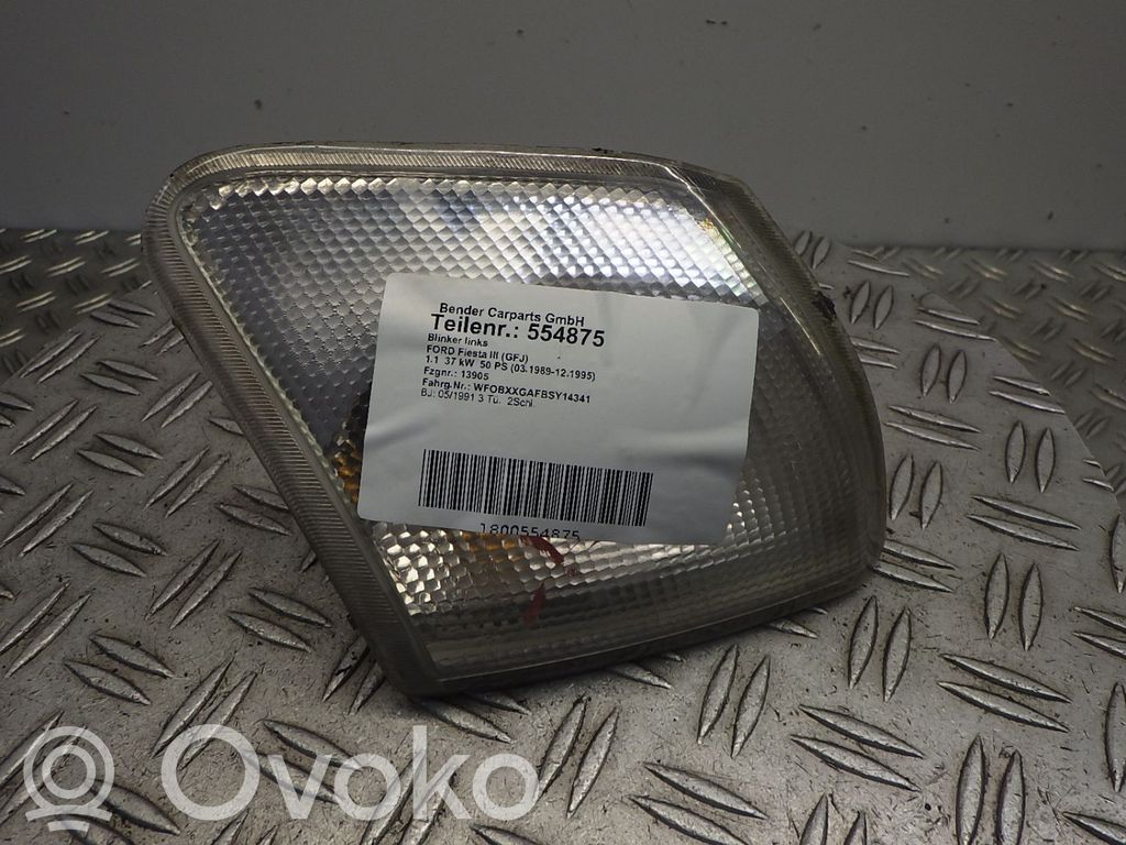Front indicator light