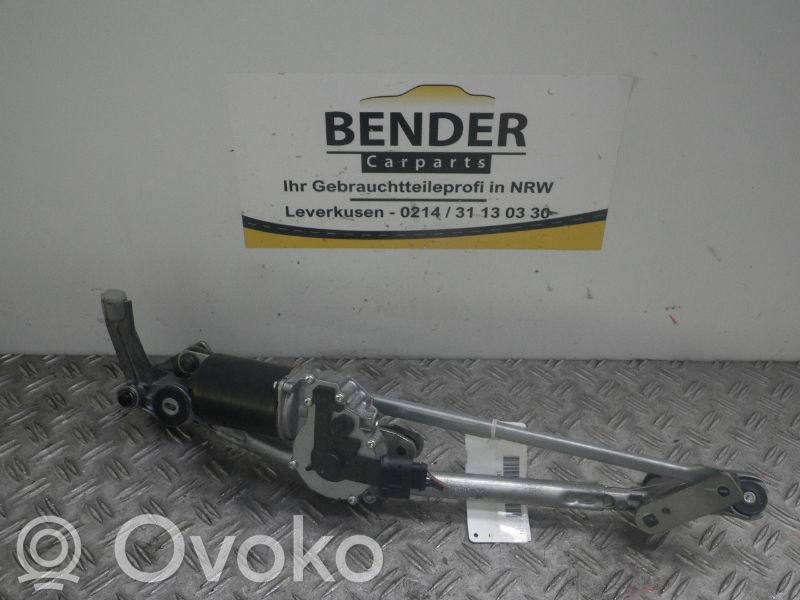 Front wiper linkage