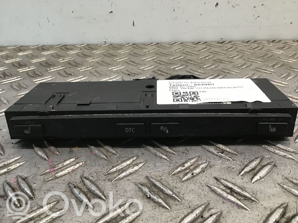 Interruptor de calefacción del asiento   6985751