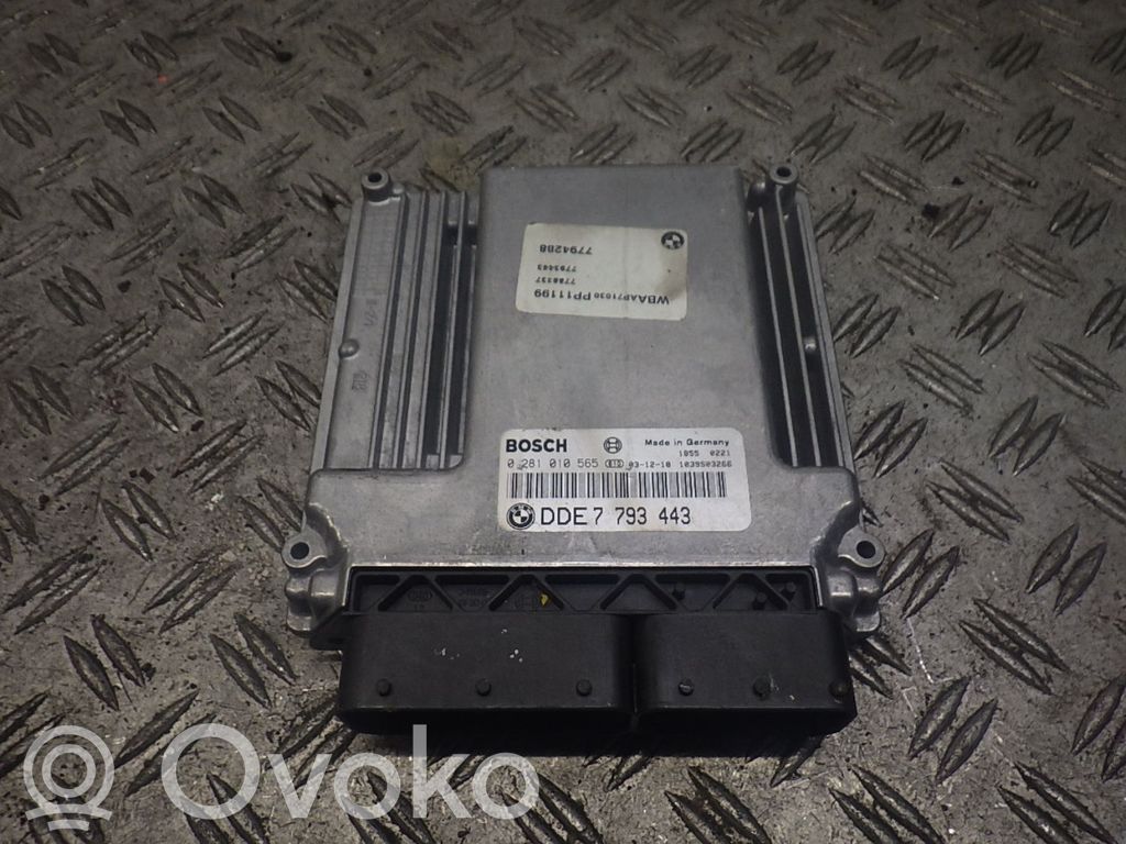 BMW 3 E46 Unidad de control/módulo del motor 