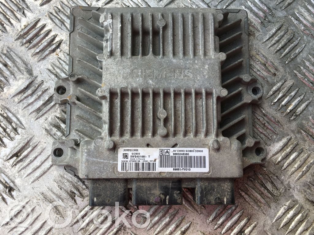 Engine control unit/module   9663248380,9663248380