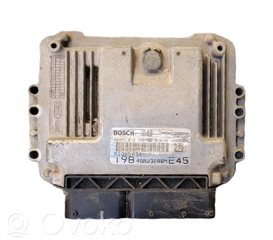 Engine control unit/module   51805034,0281014453,198A3000,51805034