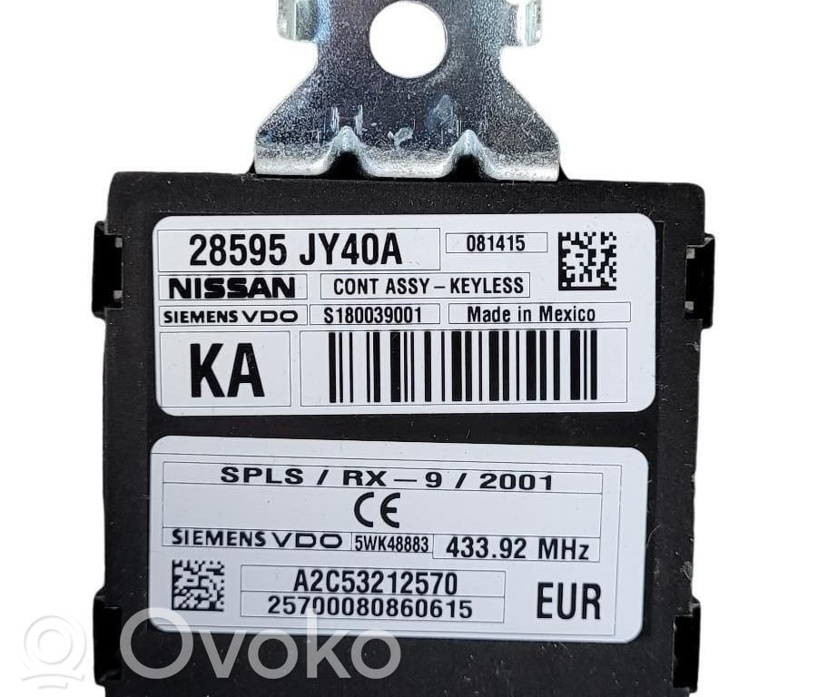 Renault Koleos I Keyless Steuergerät 