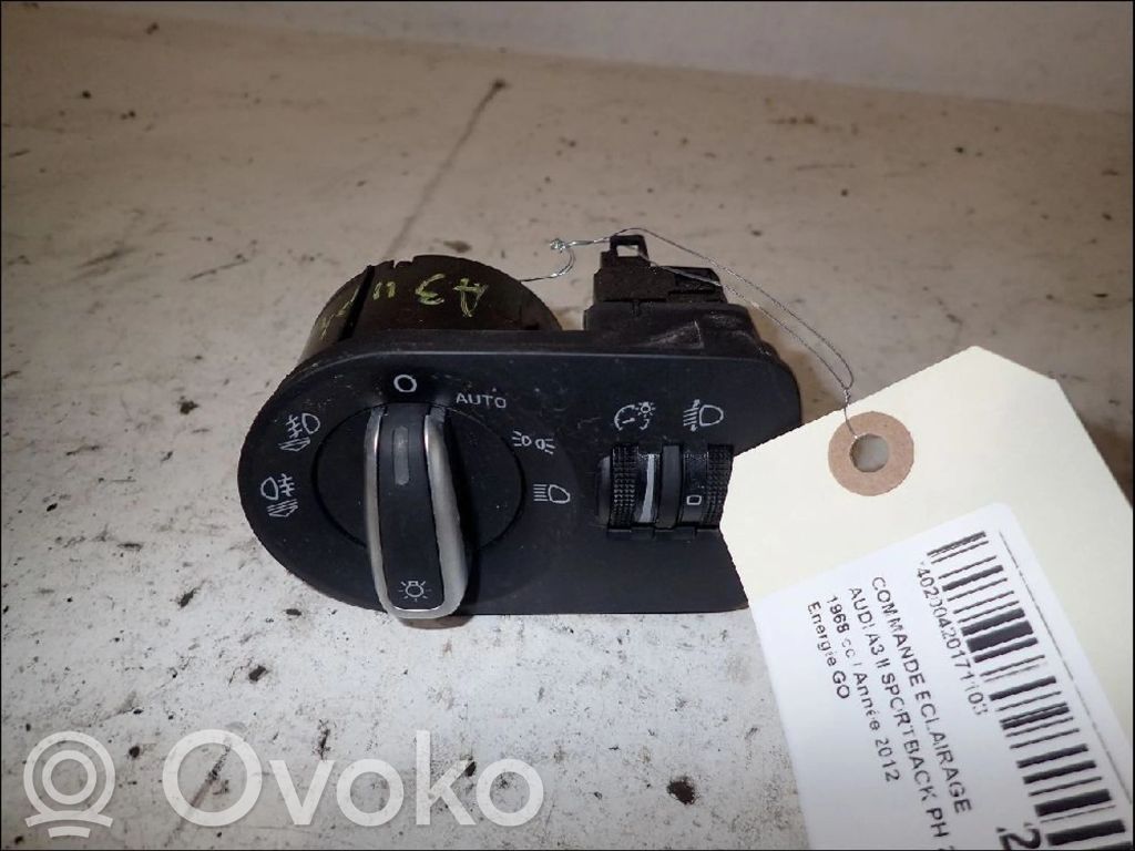 Audi A3 S3 8P Indicator stalk 