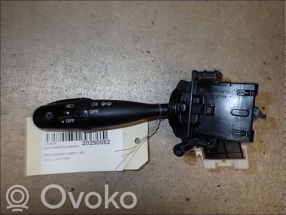 Opel Agila B Commodo de clignotant 
