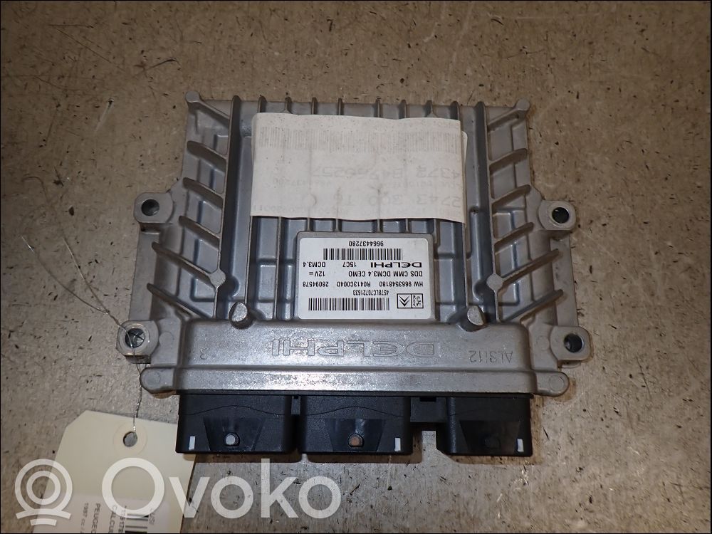 Peugeot 307 Engine control unit/module 