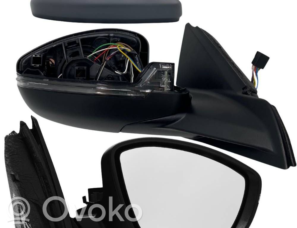 Opel Corsa F Etuoven sähköinen sivupeili 