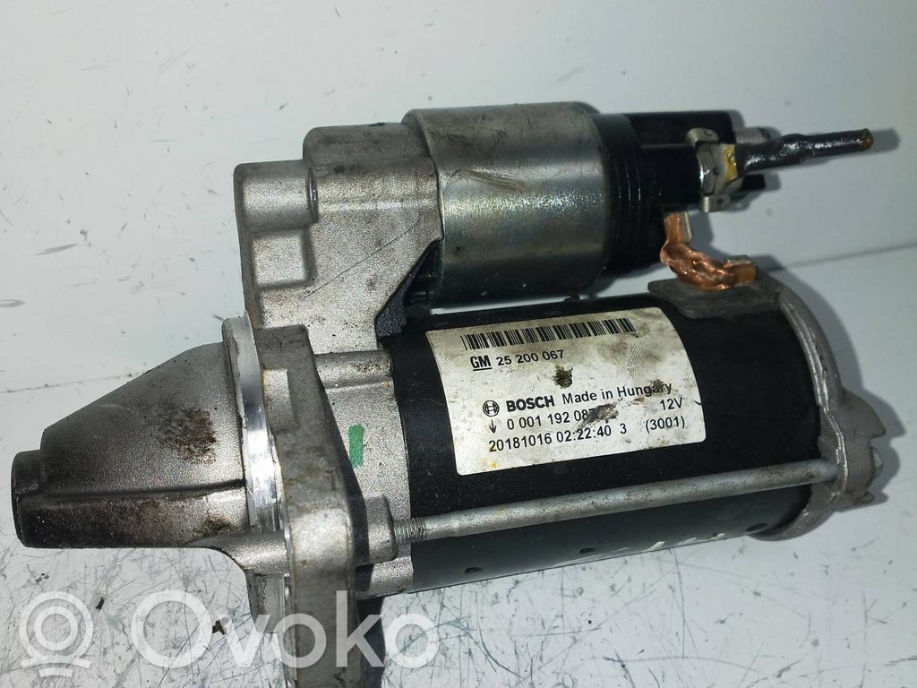 Motor de arranque   0001192087