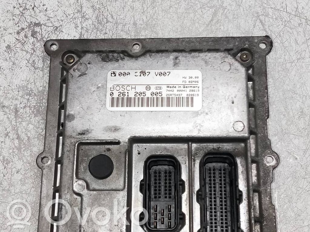 Engine control unit/module   0261205005,0003107V007