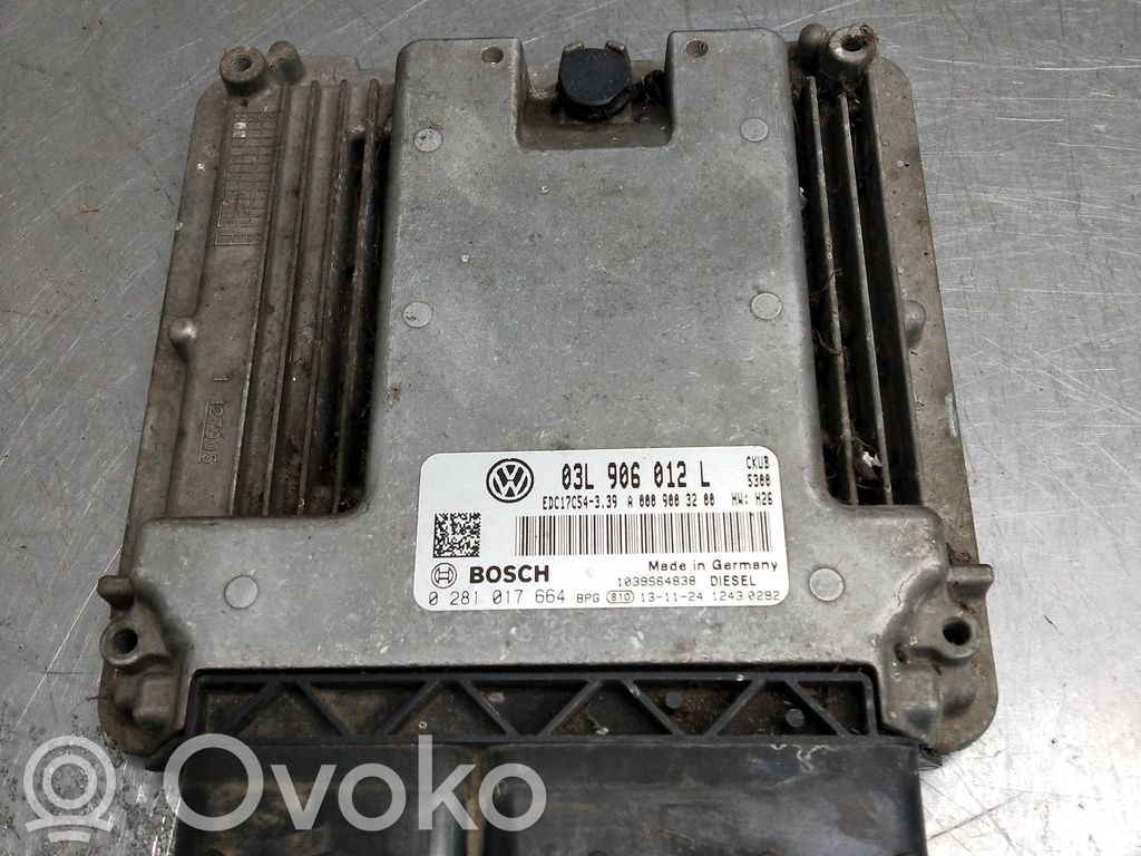 Volkswagen Crafter Unidad de control/módulo del motor 